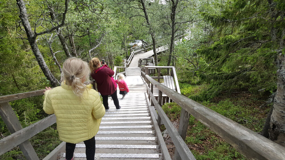 Trappa vid Njupeskär